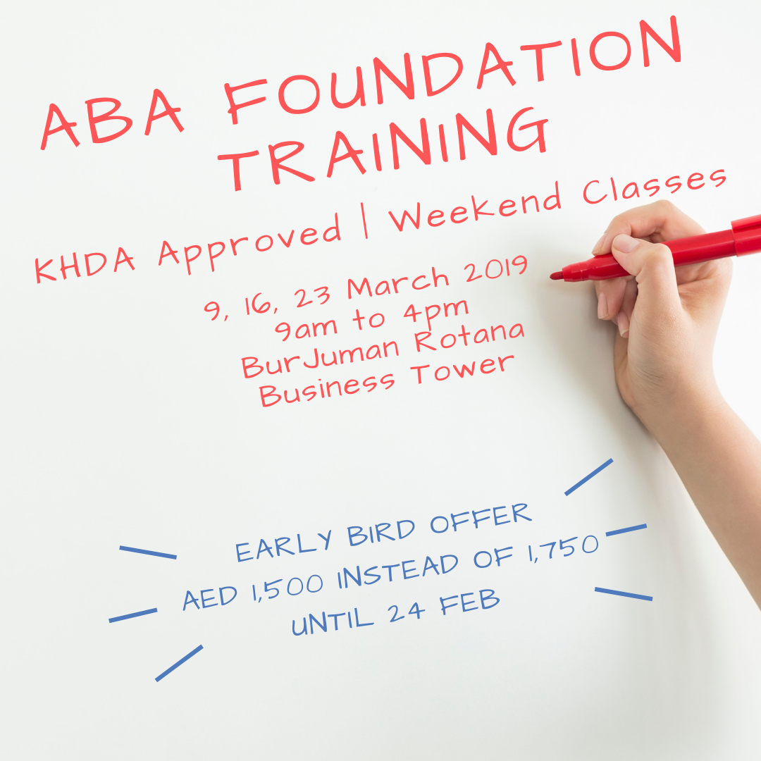 ABA Foundation Training - March 2019